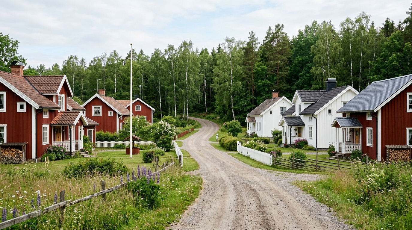 Hantverkare arbetar i Härryda