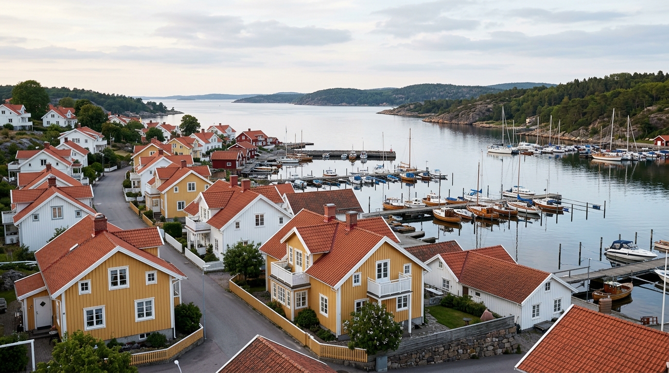 Hantverkare arbetar i Uddevalla