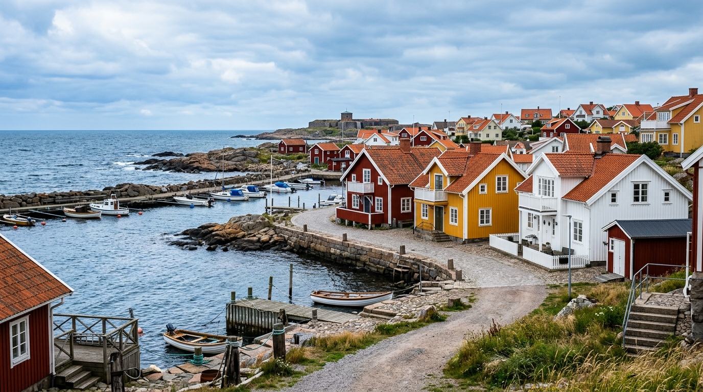 Hantverkare arbetar i Varberg